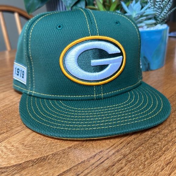 New Era Green Bay Packers 100th Anniversary Cap - Picture 1 of 6